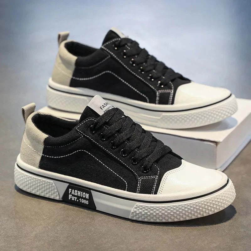 Milan | Sneakers Vintage de Lona con Estilo Atemporal