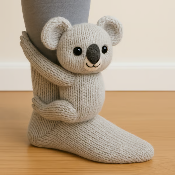 Calcetines 3D Animales Antideslizantes