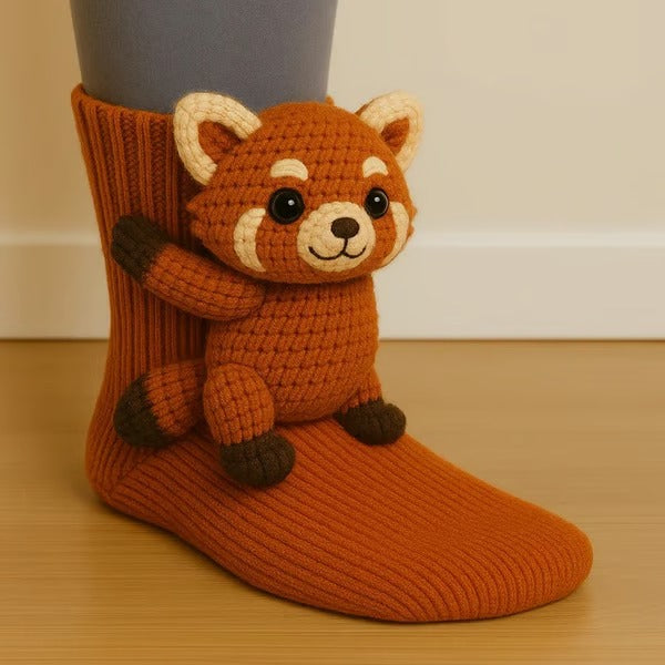 Calcetines 3D Animales Antideslizantes