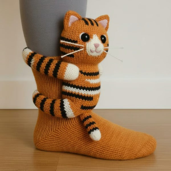 Calcetines 3D Animales Antideslizantes