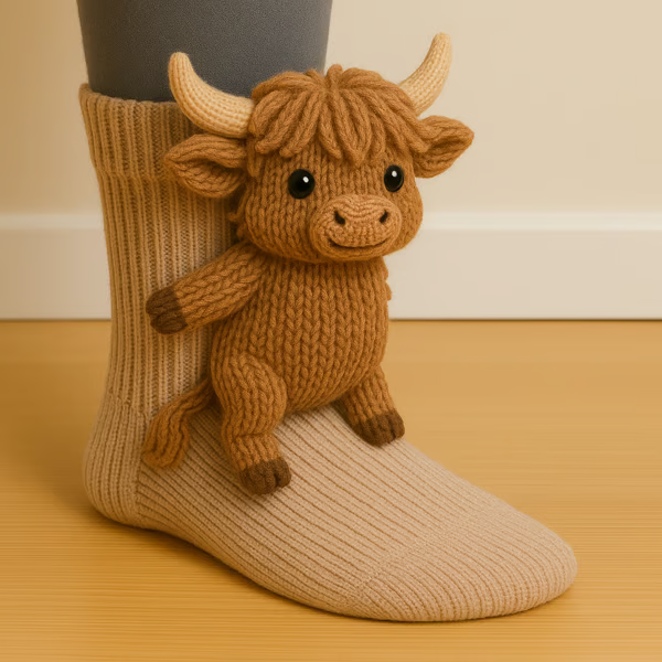 Calcetines 3D Animales Antideslizantes