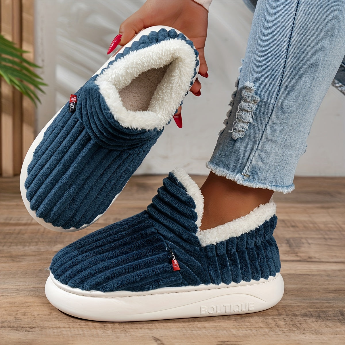 CozyStep | Zapatillas Térmicas Antideslizantes