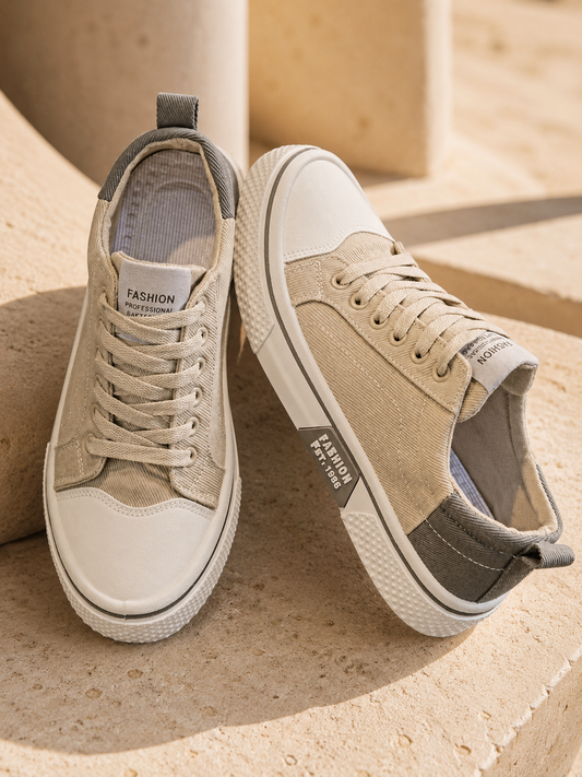 Milan | Vintage-Sneaker aus Canvas mit zeitlosem Stil