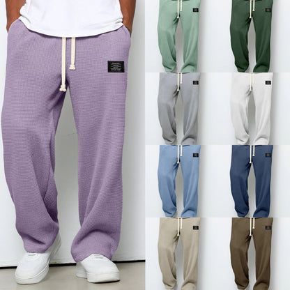 Luca | Pantalón relaxed waffle premium