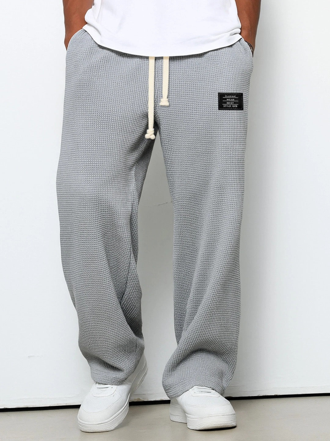 Luca | Pantalón relaxed waffle premium