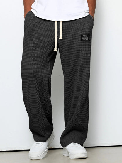 Luca | Pantalón relaxed waffle premium