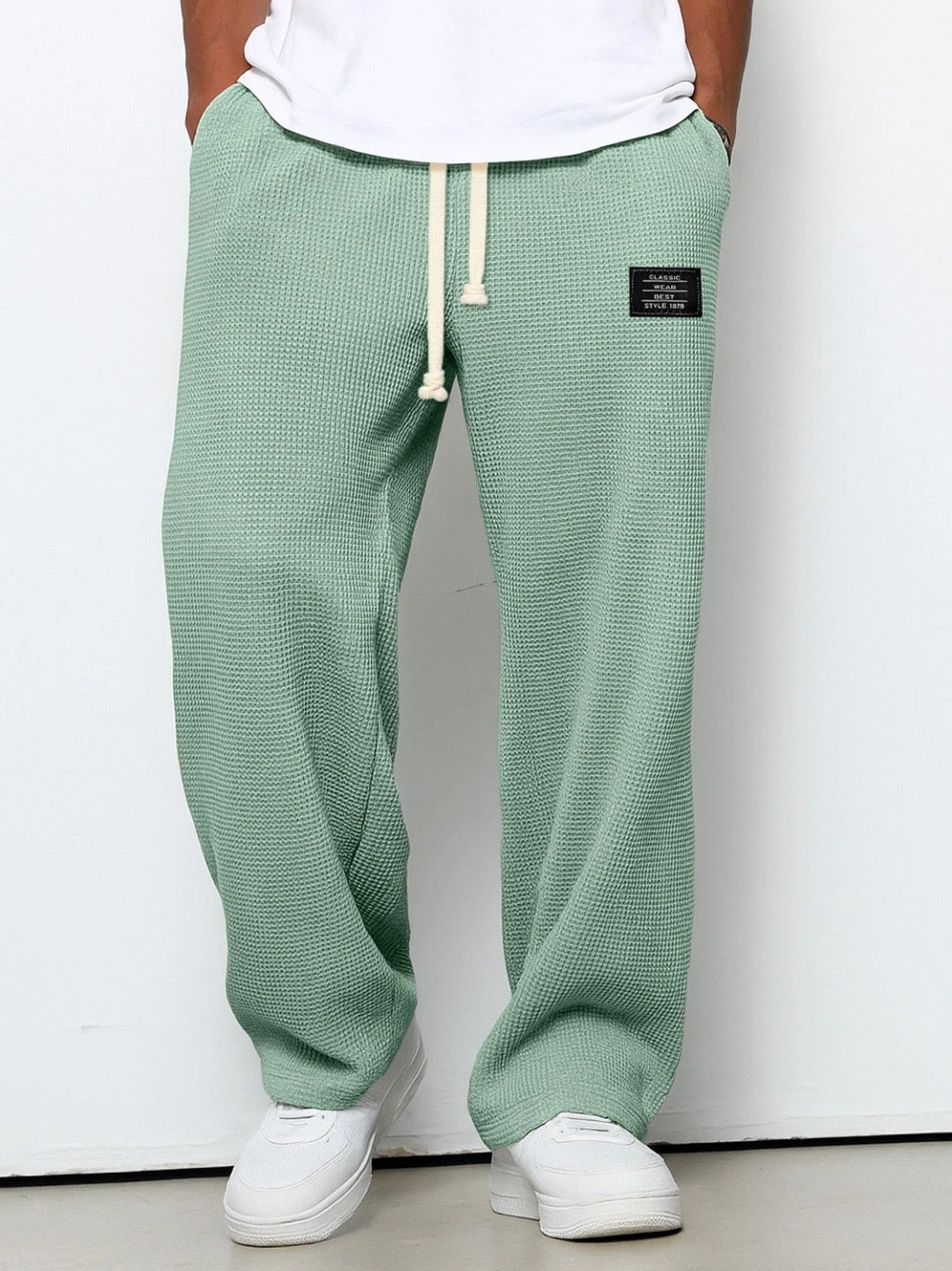 Luca | Pantalón relaxed waffle premium