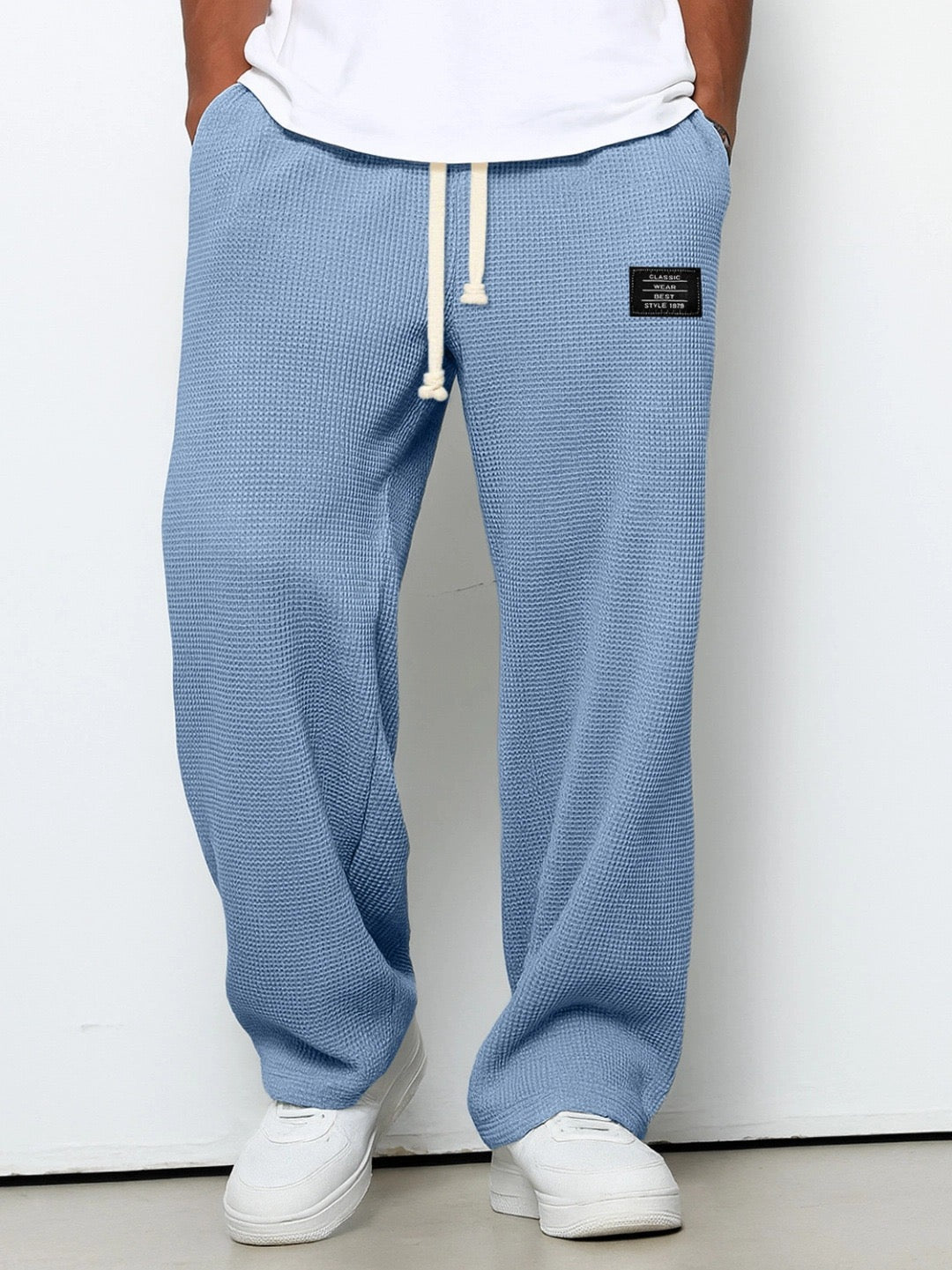 Luca | Pantalón relaxed waffle premium