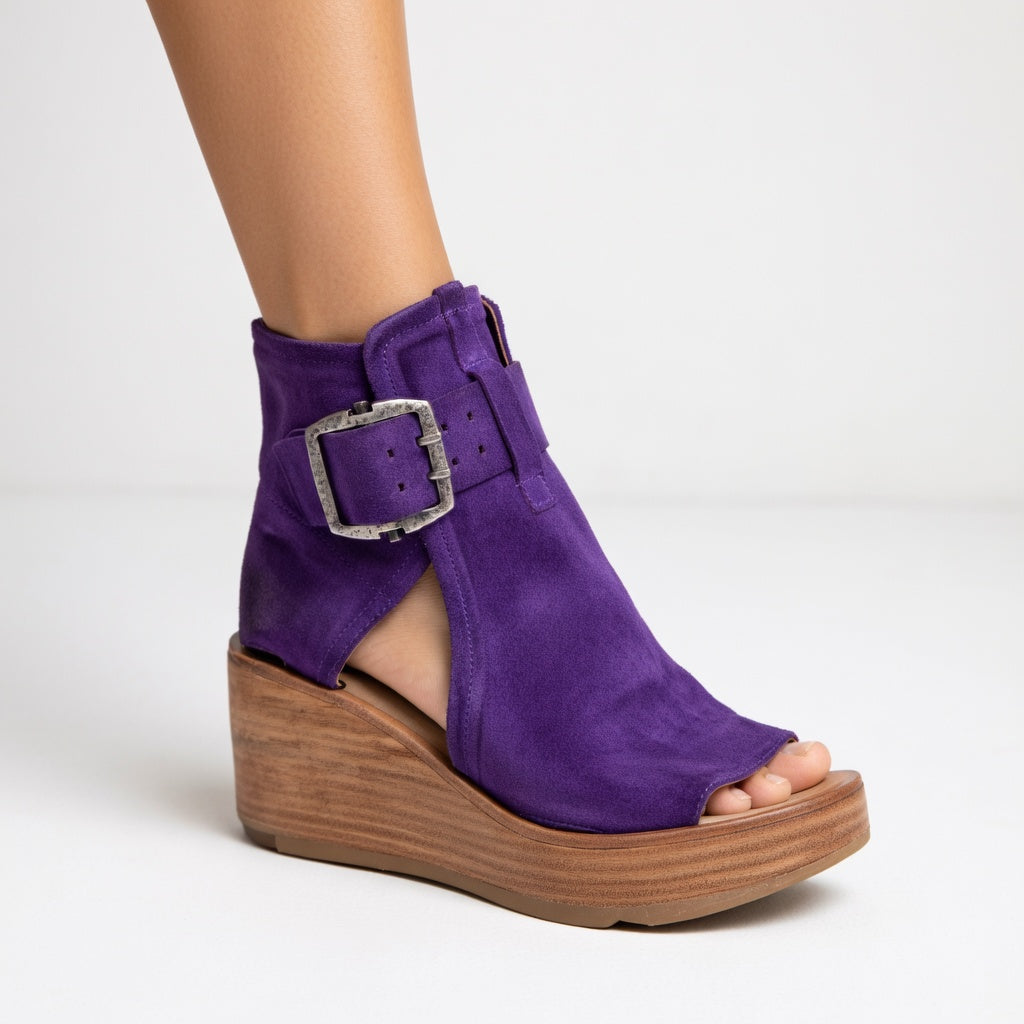 Orélisse | Botines de Cuña Abiertos Elegantes