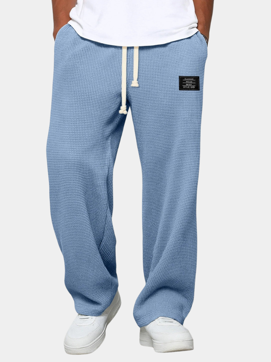 Luca | Pantalón relaxed waffle premium