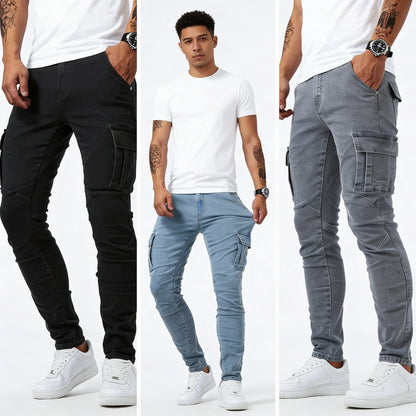 Brent | Vaqueros Cargo Slim Premium