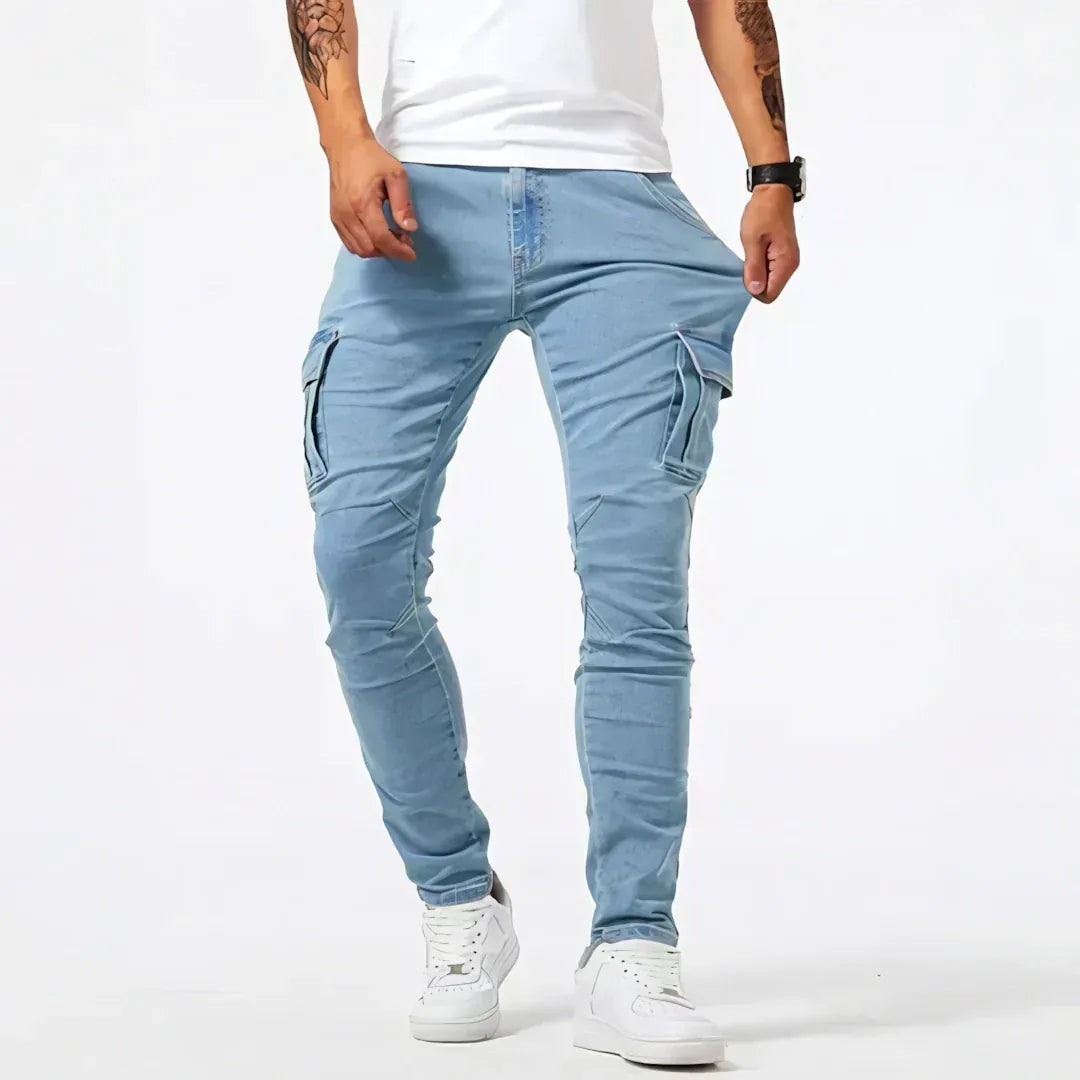 Brent | Vaqueros Cargo Slim Premium