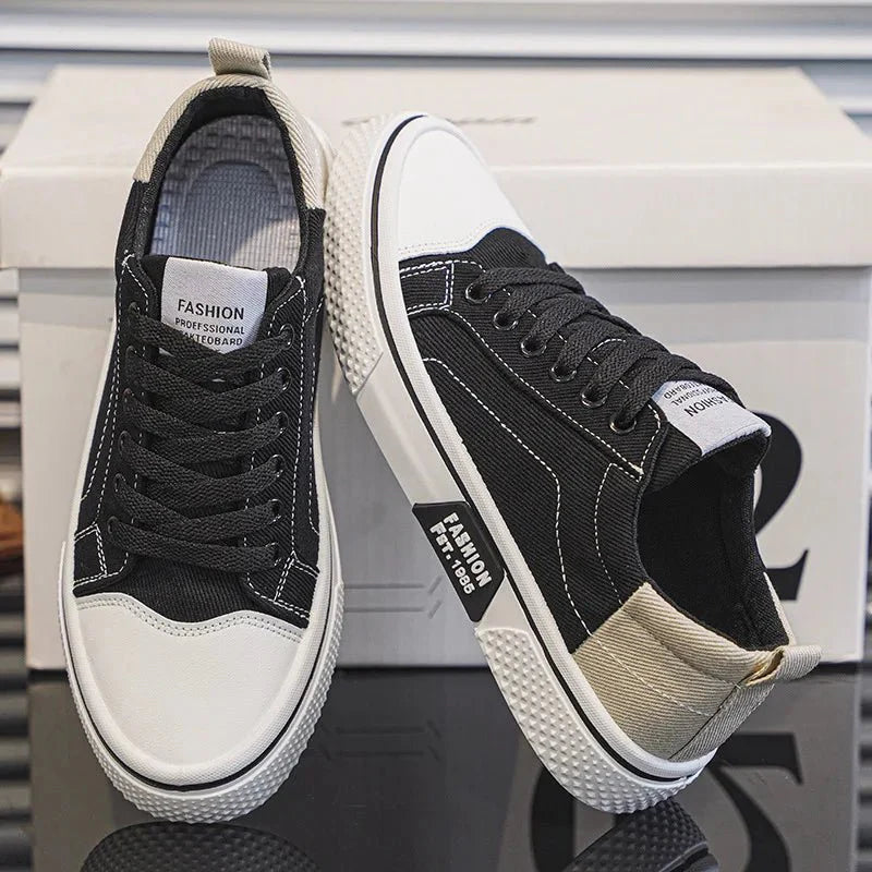 Milan | Sneakers Vintage de Lona con Estilo Atemporal
