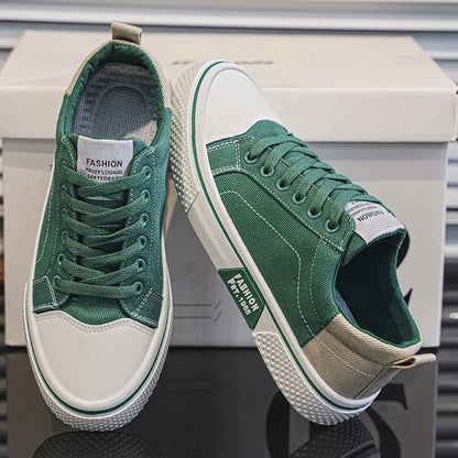 Milan | Sneakers Vintage de Lona con Estilo Atemporal