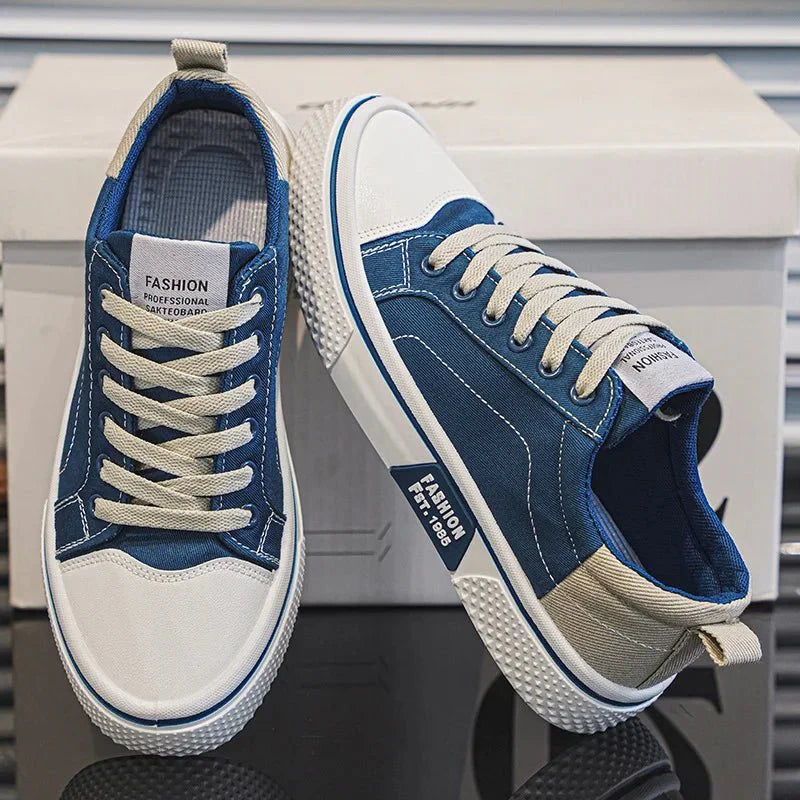Milan | Sneakers Vintage de Lona con Estilo Atemporal