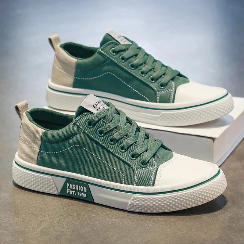 Milan | Sneakers Vintage de Lona con Estilo Atemporal