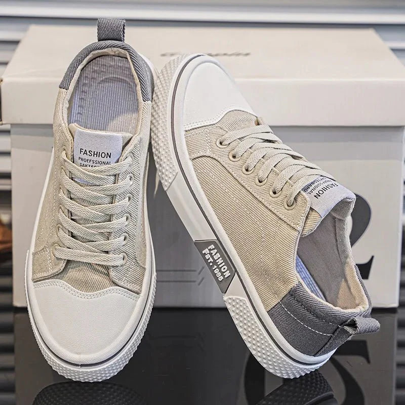 Milan | Sneakers Vintage de Lona con Estilo Atemporal