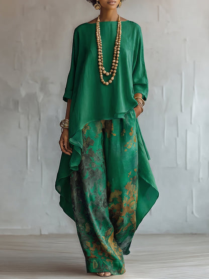 Fiorella | Conjunto Boho Floral para Mujer