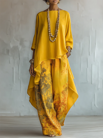 Fiorella | Conjunto Boho Floral para Mujer