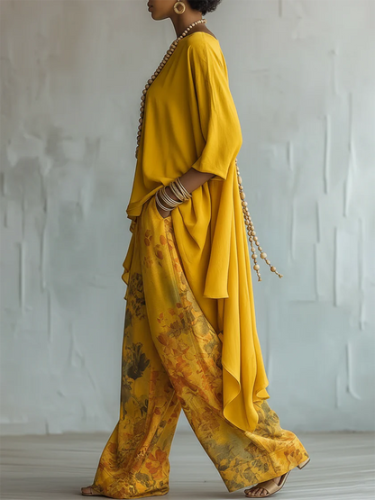 Fiorella | Conjunto Boho Floral para Mujer