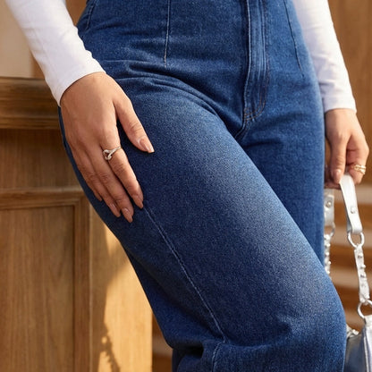 Lucia | Denim Wide Leg de Cintura Alta